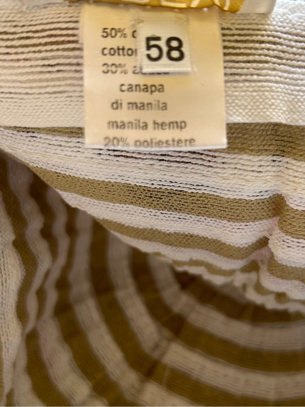 Grevi Sun Bucket Hat Made In Italy - Picture 6 of 11